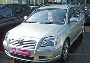 Tойота Avensis 1.8 л 129 к.с. (2003–2006)