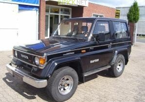 Tойота Land Cruiser 2.4 л 86 л.с. (1985–1990)
