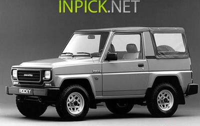 Daihatsu Rocky_Soft Top 2.0 л 88 л.с. (1988–1989)