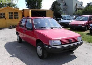 Peugeot 205 1.1 л 54 л.с. (1987–1989)