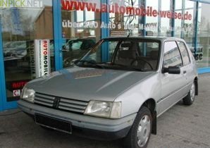Peugeot 205 1.1 л 54 л.с. (1987–1989)