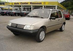 Peugeot 205 1.1 л 54 л.с. (1987–1989)