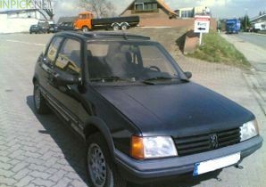 Peugeot 205 1.1 л 54 л.с. (1987–1989)