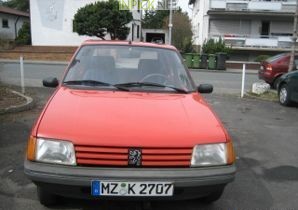 Peugeot 205 1.1 л 54 л.с. (1987–1989)