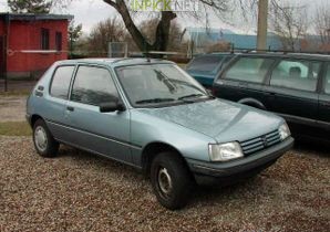 Peugeot 205 1.1 л 54 л.с. (1987–1989)
