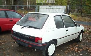 Peugeot 205 1.1 л 54 л.с. (1987–1989)