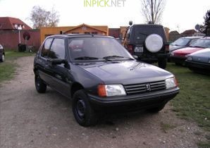 Peugeot 205 1.1 л 54 л.с. (1987–1989)