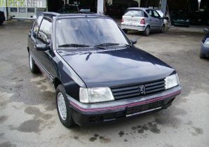 Peugeot 205 1.1 л 54 л.с. (1987–1989)