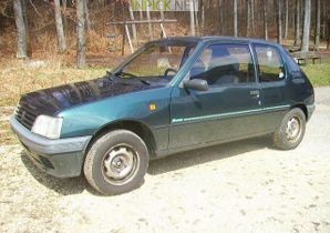Peugeot 205 1.1 л 54 л.с. (1987–1989)