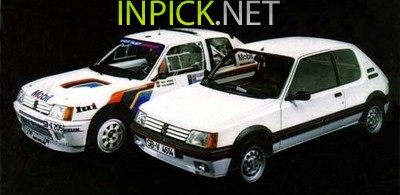 Peugeot 205 1.4 л 60 л.с. (1986–1987)