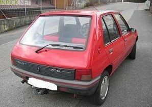 Peugeot 205 1.1 л 54 л.с. (1987–1989)