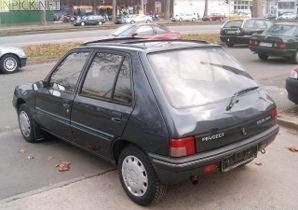 Peugeot 205 1.1 л 54 л.с. (1987–1989)