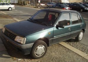 Peugeot 205 1.1 л 54 л.с. (1987–1989)