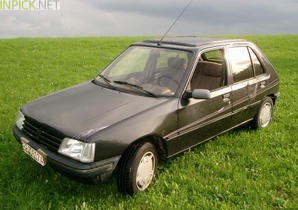 Peugeot 205 1.1 л 54 л.с. (1987–1989)