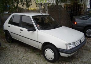 Peugeot 205 1.1 л 54 л.с. (1987–1989)