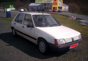 Peugeot 205 1.1 л 54 л.с. (1987–1989)
