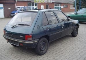 Peugeot 205 1.1 л 54 л.с. (1987–1989)